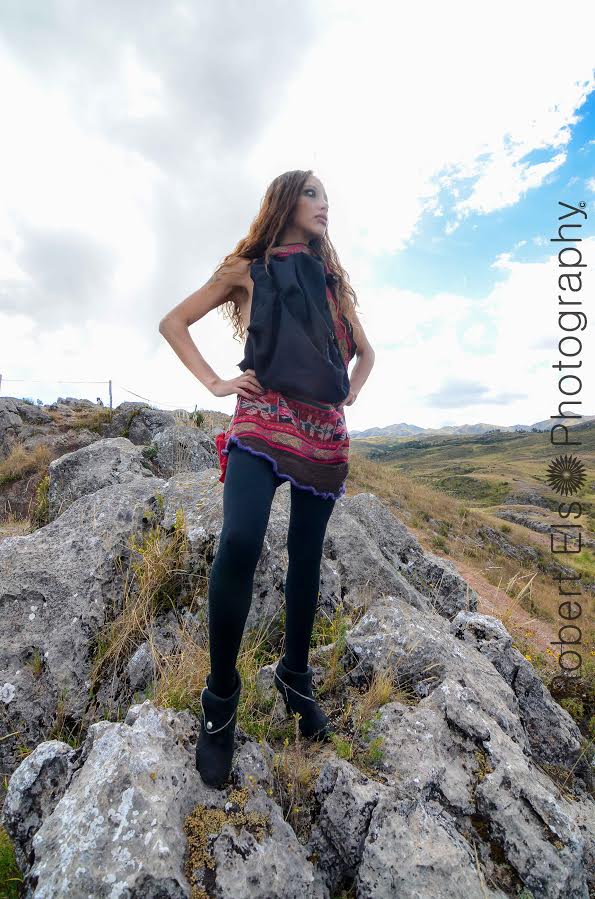 Peruvian Fashion Designer. Photoshoot in Cusco