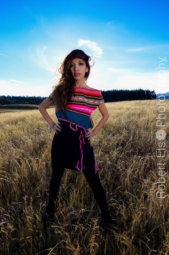 Peruvian Fashion Designer. Photoshoot in Cusco