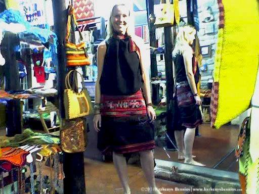 Diseños de moda Étnica en la "Revista Cusco Social"cial”